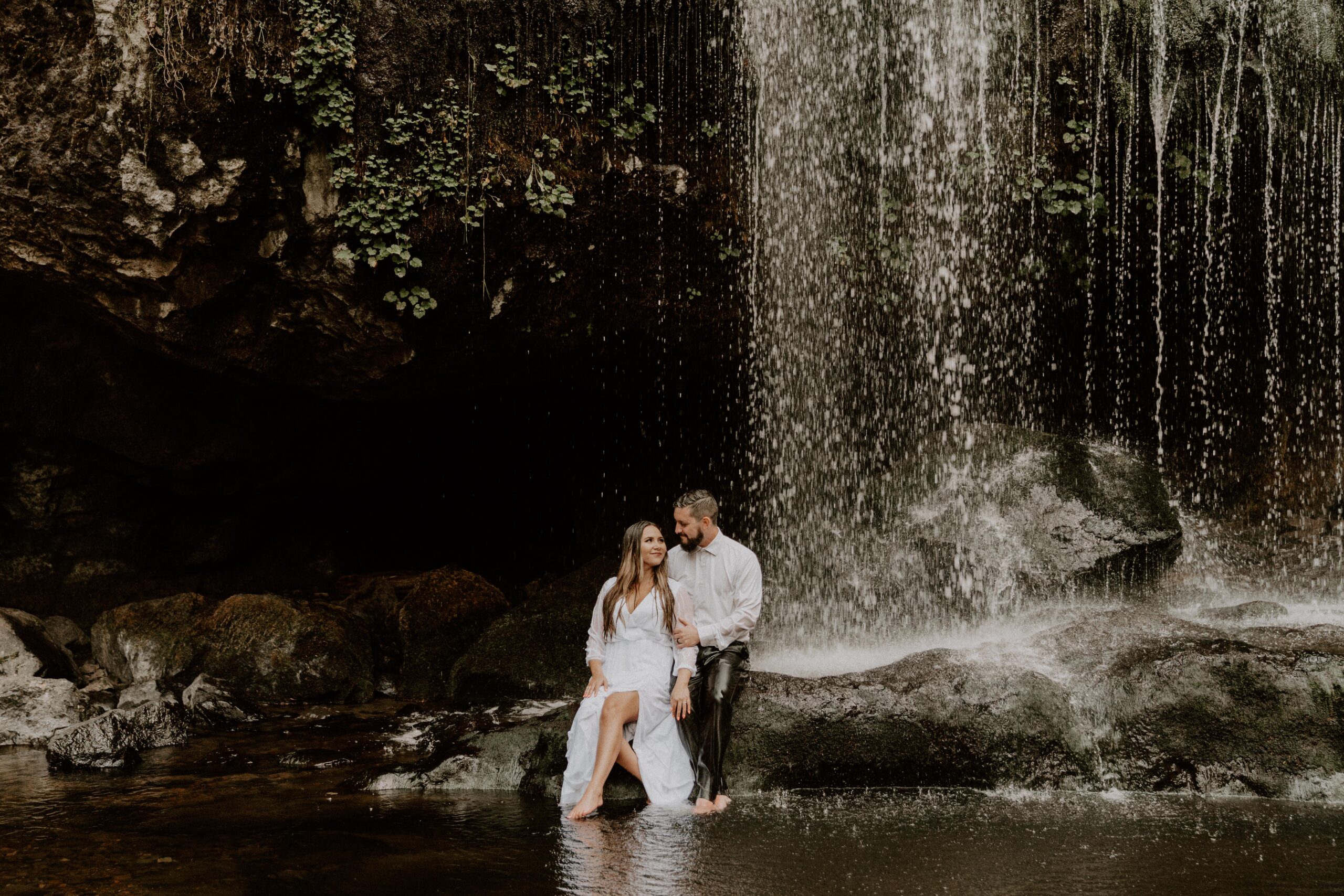 Waterfall Elopement Session
